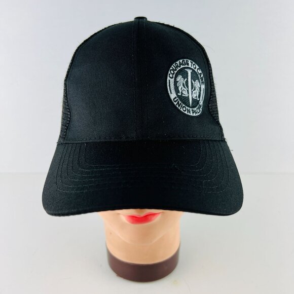 Union Pacific Railroad Courage To Care Baseball Style Trucker Mesh Cap Hat - Picture 1 of 7